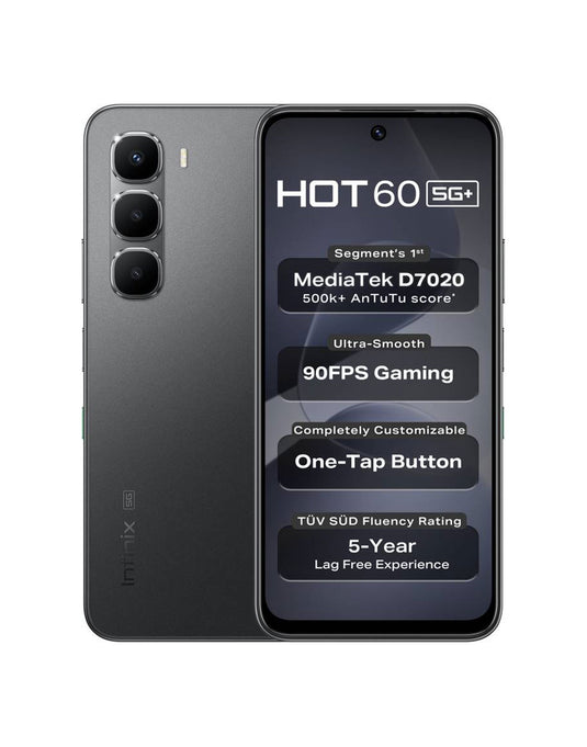 Infinix Hot 60 8GB 256GB Dual Sim Smart Phone 5G