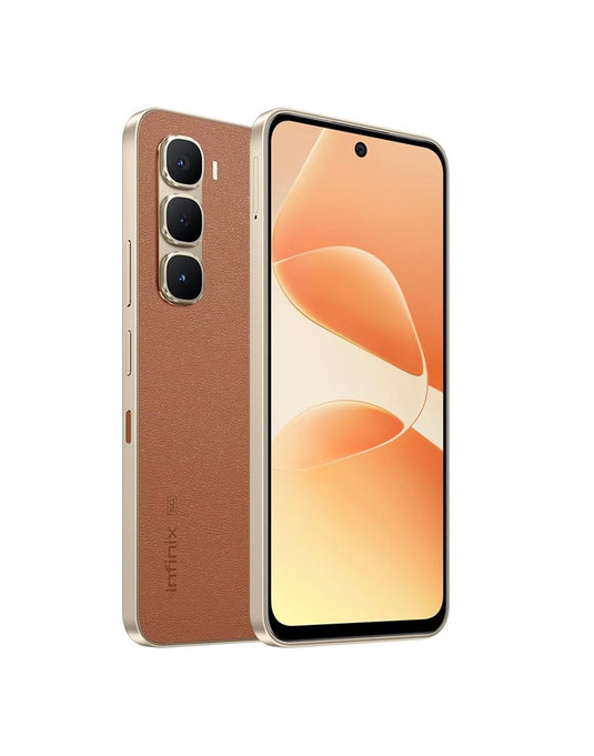 Infinix Hot 60 8+8GB 256GB Dual Sim Smart Phone 5G - Caramel Glow (Brand New)