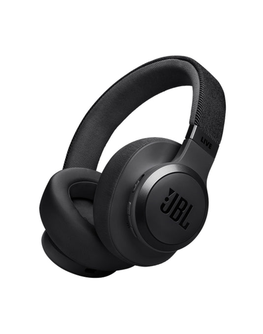 JBL Live 770NC Wireless Over-Ear Headphones with True Adaptive Noise Cancelling - Black