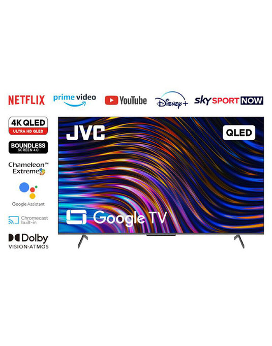 JVC 65-inch 4K Ultra HD QLED Google Smart TV