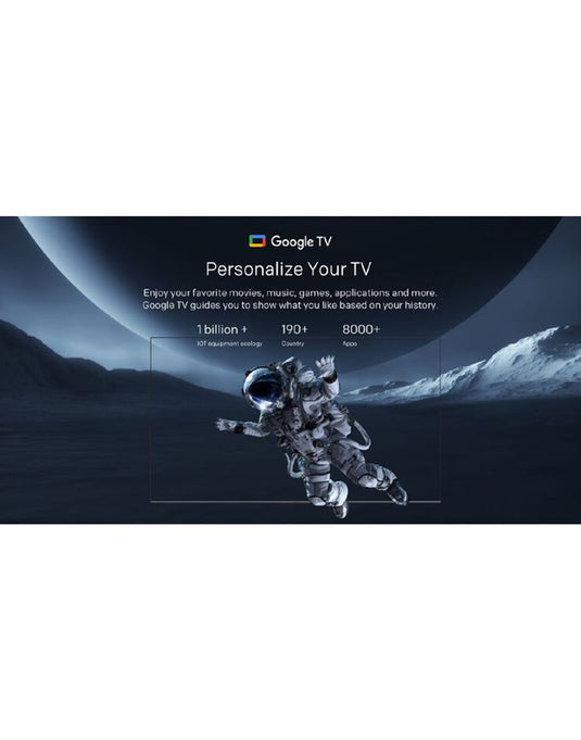 JVC 65-inch 4K Ultra HD QLED Google Smart TV