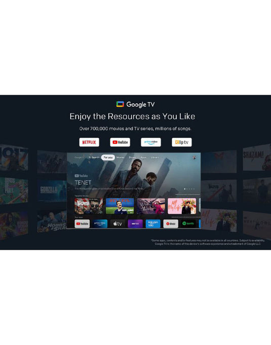 JVC 65-inch 4K Ultra HD QLED Google Smart TV