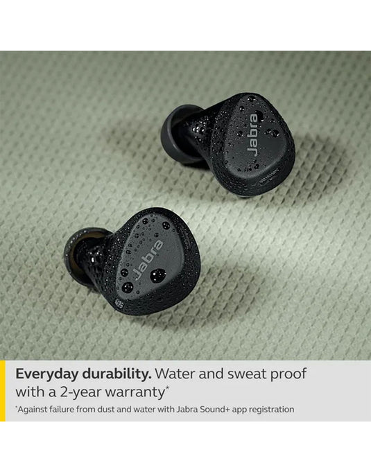 Jabra Elite 4 Active Noise Cancellation Bluetooth Earbuds - Black