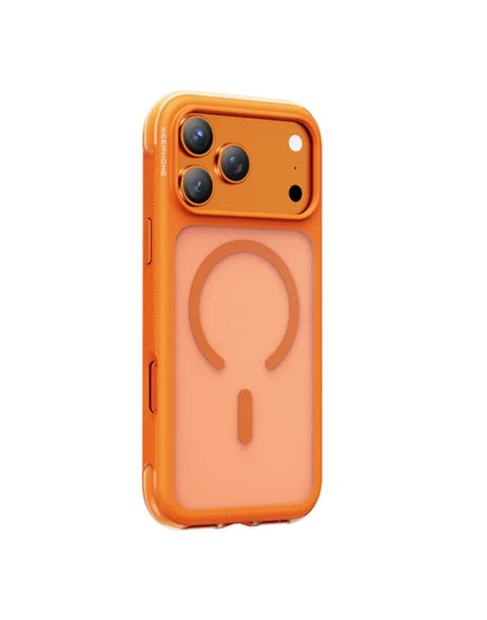 Keephone Monica Airbag Matte Case For Apple iPhone 17 Pro MagSafe Compatible - Orange