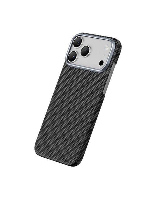 Keephone Robin Genuine Kevlar Case For Apple iPhone 17 Pro Max MagSafe Compatible - Black