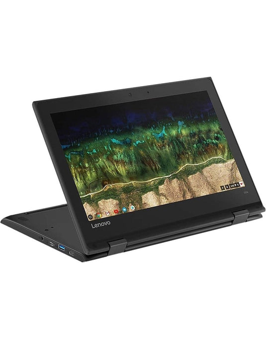 Lenovo Chromebook 500E Gen 2 11.6-inch N4120 4GB 32GB 2 in 1 Touch Screen - Black (As New-Pre-Owned)