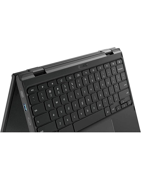 Lenovo Chromebook 500E Gen 2 11.6-inch N4120 4GB 32GB 2 in 1 Touch Screen - Black (Very Good-Pre-Owned)