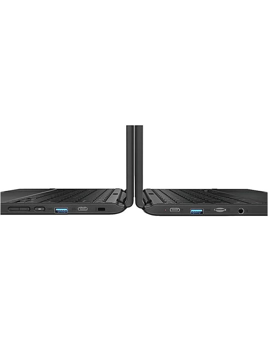 Lenovo Chromebook 500E Gen 2 11.6-inch N4120 4GB 32GB 2 in 1 Touch Screen - Black (Very Good-Pre-Owned)