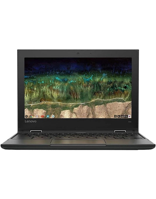 Lenovo Chromebook 500E Gen 2 11.6-inch N4120 4GB 32GB 2 in 1 Touch Screen - Black (Very Good-Pre-Owned)