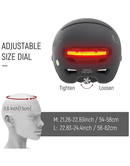 Livall L23 (58-62 CM) Smart Bike Helmet With Detachable Visor