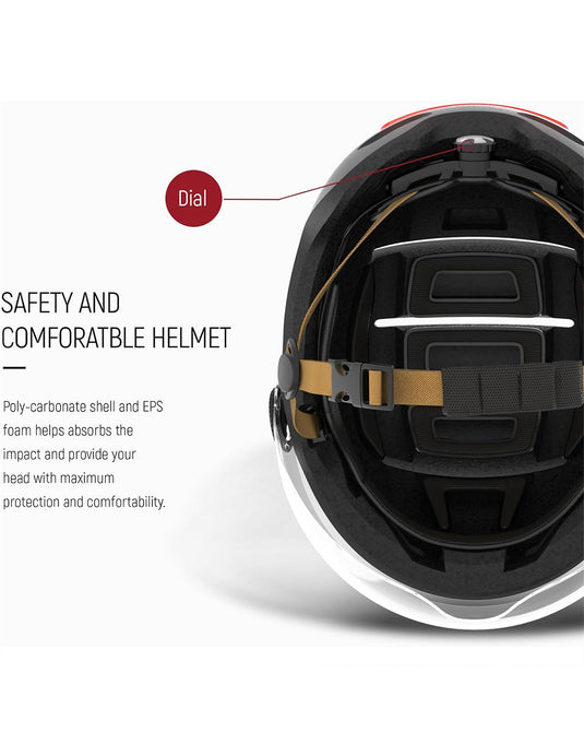 Livall L23 (58-62 CM) Smart Bike Helmet With Detachable Visor