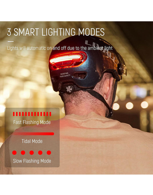 Livall L23 (58-62 CM) Smart Bike Helmet With Detachable Visor