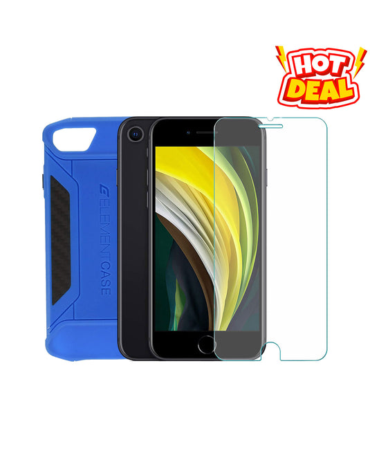 Apple iPhone SE 64GB (2020) (Pre-Owned) + Free Case & Screen Protector