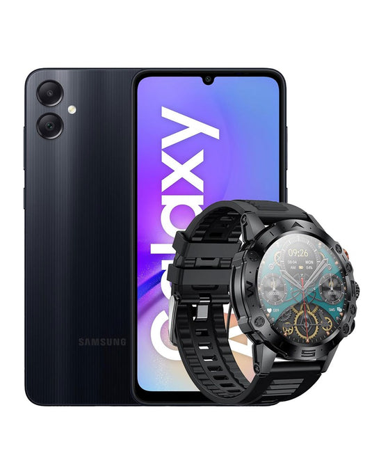 Samsung Galaxy A05 (2023) 4GB 64GB 4G Dual Sim (Brand New) + Hoco Smart Sports Watch Y20 - TechCrazy