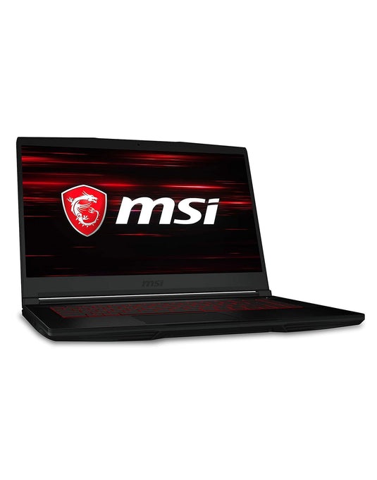 MSI GF63 Thin IISC 15.6-inch i5 11th Gen 16GB 512GB @2.70GHz GTX 1650 4GB Graphics Card Win 11 Home - Black