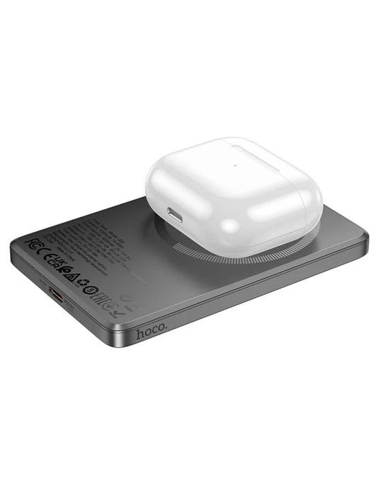 Magnetic 20W PD+QC Wireless Charging Power Bank w/ Ultra Thin, Aluminum Alloy Body (5000mAh) (Q26)