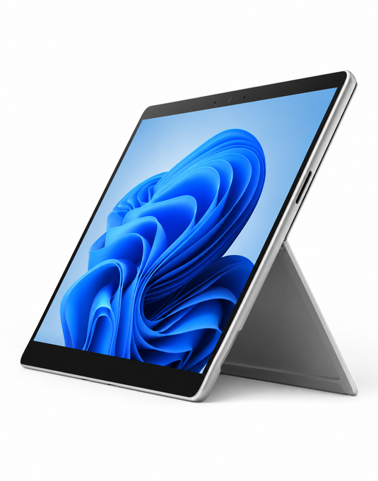 Microsoft Surface Pro 9 13-inch i5 12th Gen 16GB 256GB @2.50GHz Windows 11 Home Touch Screen No Stylus - Platinum (Acceptable-Refurbished)