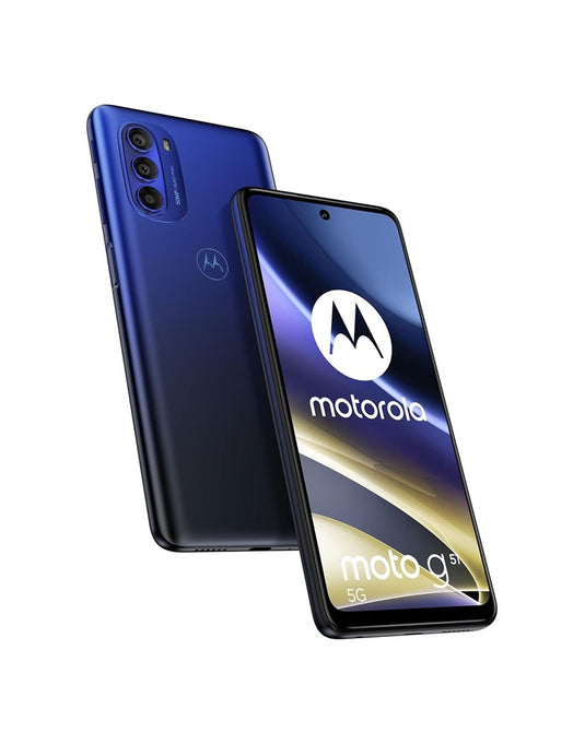 Motorola Moto G51 6GB 128GB 5G - Aqua Blue (Very Good Pre-Owned)