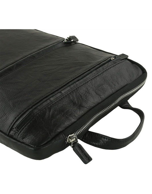 Pierre Cardin Genuine Leather Bag for iPad 9.7 inch