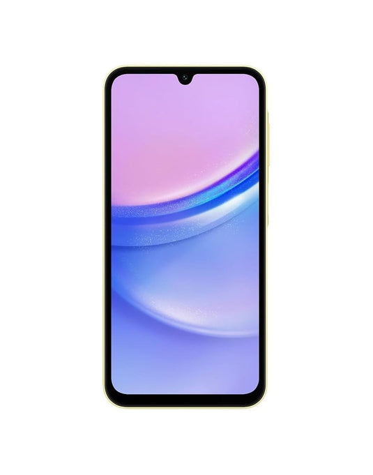 Samsung Galaxy A15 (2024) 4GB 128GB 4G Dual Sim (Brand New) Yellow + Hoco Smart Watch (Y12)