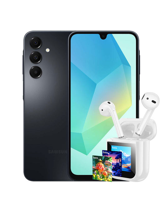 Samsung Galaxy A16 (2024) 4GB 128GB 4G (Brand New) + TWS Bluetooth Earbud (EW80) (Bundle Deal)