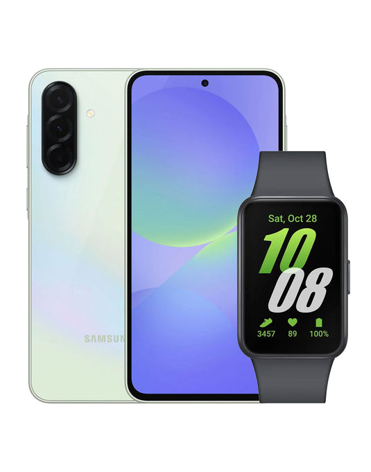 Samsung Galaxy A36 (2025) 8GB 128GB 5G Dual Sim Smart Phone (Brand New) + Samsung Galaxy FIT 3 BT R390 (Bundle Deal)
