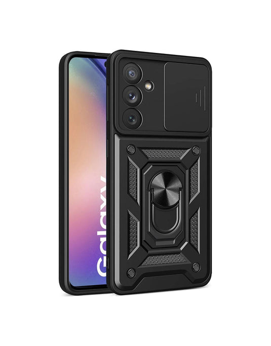Samsung Galaxy A56 Case Artistry Tough Armor Magnetic Fusion Case - Black