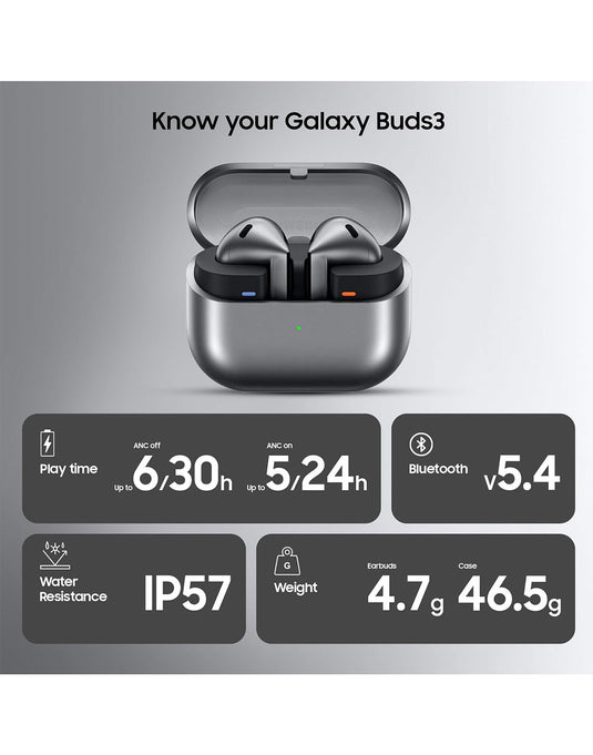 Samsung Galaxy Buds 3 R530N - Silver