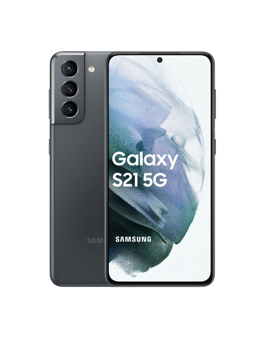 Samsung Galaxy S21 8GB 128GB 5G - Phantom Grey (As New Pre-Owned) + TPU Case + Screen Protector