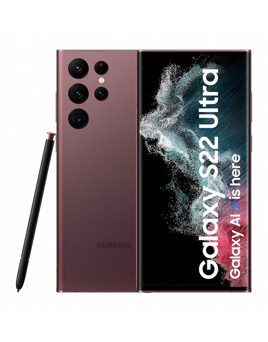 Samsung Galaxy S22 Ultra 12GB 512GB 5G - Burgundy