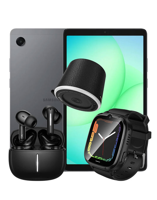 Samsung Galaxy Tab A11 (2025) 8.7-inch 4GB 64GB Wifi Only - Gray (Brand New) + Smart Watch Y106 + Bluetooth Speaker (HC49) + TWS Earbuds (EQ34 Plus) (Bundle Deal)