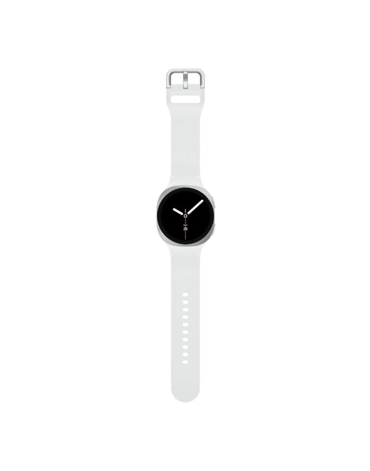 Samsung Galaxy Watch 8 40MM Aluminium GPS White Sports Band - Silver (Very Good-Refurbished)