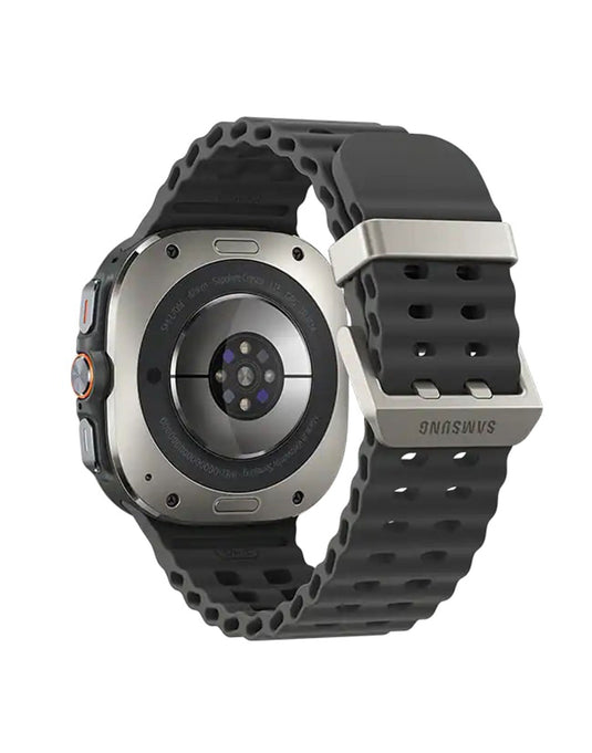 Samsung Galaxy Watch Ultra 47MM Aluminium GPS+Cellular With Dark Grey Marine Band - Titanium Silver