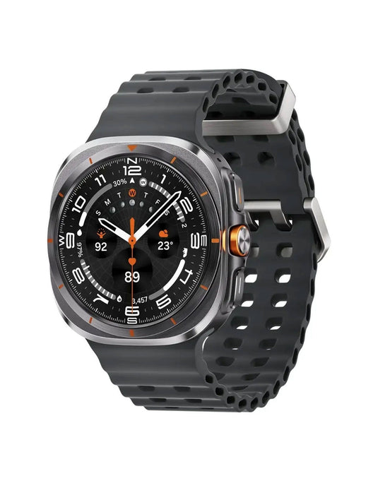 Samsung Galaxy Watch Ultra 47MM Aluminium GPS+Cellular With Dark Grey Marine Band - Titanium Silver