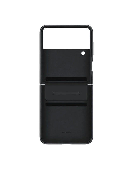 Samsung Galaxy Z Flip 4 Flap Leather Case - Black