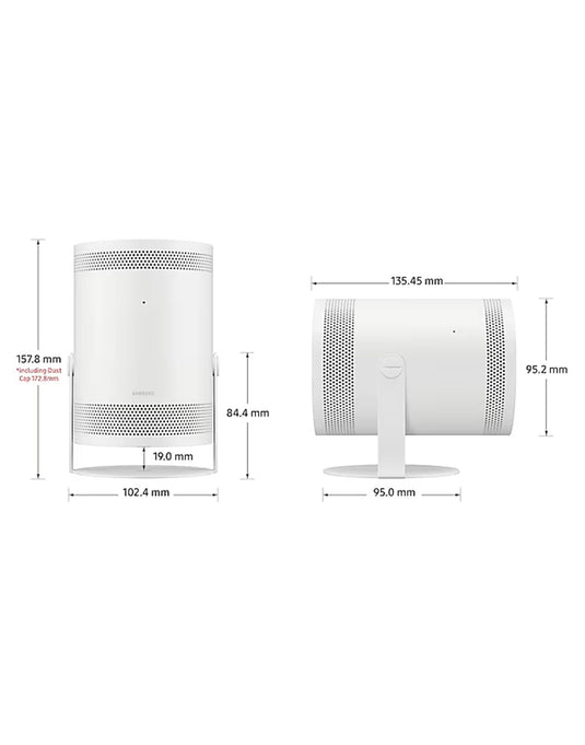 Samsung The Freestyle Portable FHD Smart Projector SP-LSP3BLAXNZXX01