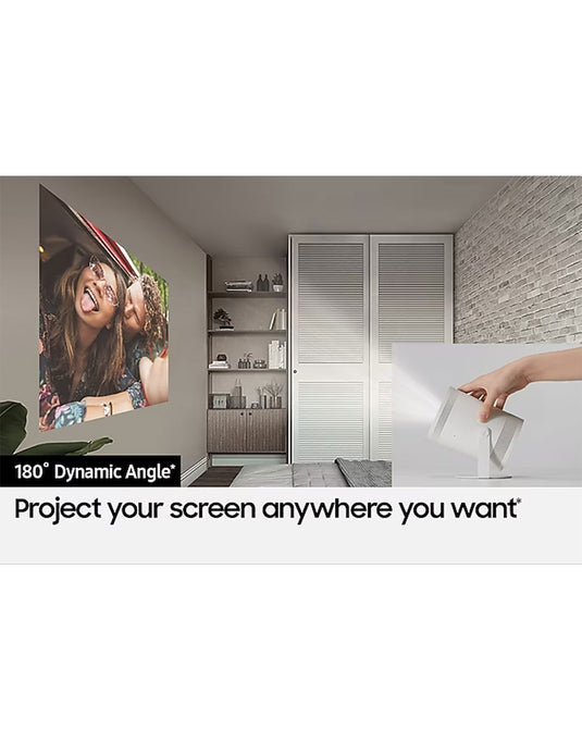 Samsung The Freestyle Portable FHD Smart Projector SP-LSP3BLAXNZXX01