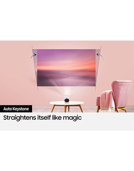 Samsung The Freestyle Portable FHD Smart Projector SP-LSP3BLAXNZXX01