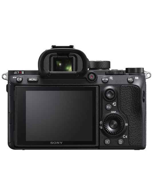 Sony Alpha A7R Mark III (ILCE-7RM3B) Camera With 35mm Full Frame Image Sensor - Black