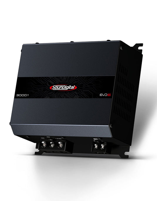 SounDigital EVO6 3000RMS Mono Amplifier With Universal Bass Controller