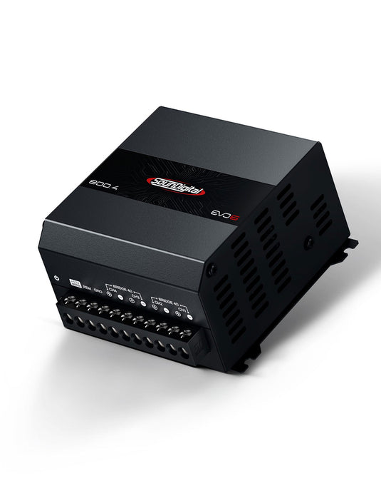SounDigital EVO6 4CH 800RMS Amplifier - Black