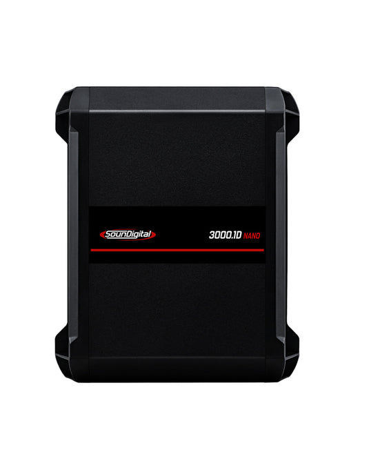 SounDigital Nano 3000RMS Mono Amplifier With Universal Bass Controller
