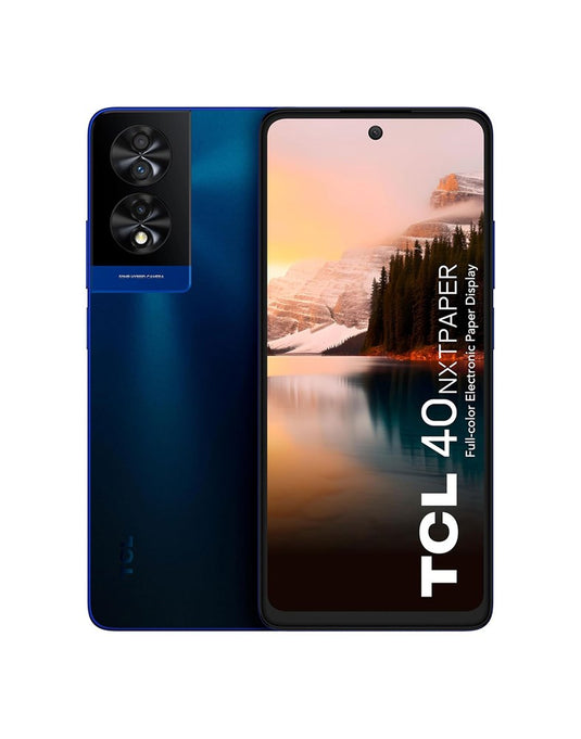 TCL 40 Nxtpaper 8GB 256GB 4G Smart Phone - Midnight Blue (As New-Refurbished)