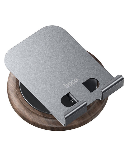 VFan Carbon Steel Foldable 360° Rotatable Desktop Stand For Phone & Tablet (DH25) - Silver (Brand New)