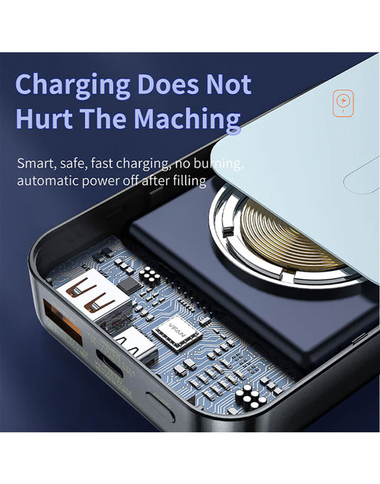 VFan Magnetic PD 22.5W Wireless Charging Power Bank (10000mAh) (F13)