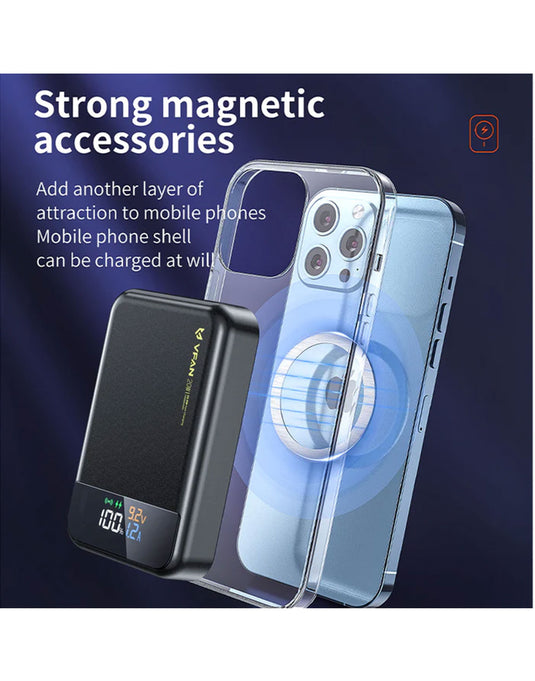 VFan Magnetic PD 22.5W Wireless Charging Power Bank (10000mAh) (F13)