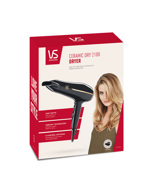 VS Sassoon Ceramic Dry 2100 Hair Dryer VSD5558CA