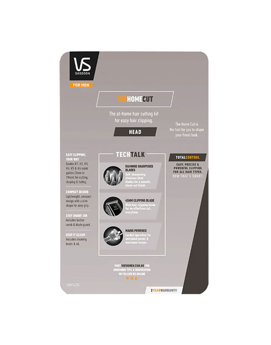 VS Sassoon The Home Cut Hair Clipper Kit VSM743TA