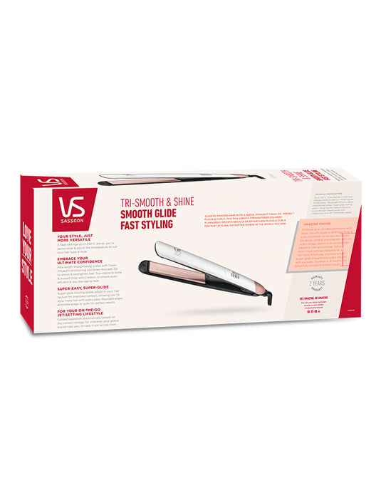 VS Sassoon Tri-Smooth & Shine Straightener VSS61A