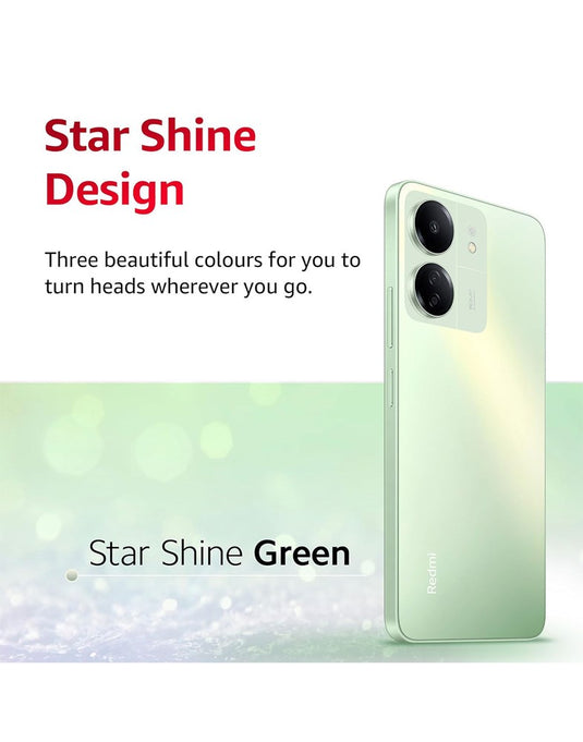 Xiaomi Redmi 13C (2023) 6GB 128GB 4G Dual Sim Smart Phone (Brand New) - TechCrazy